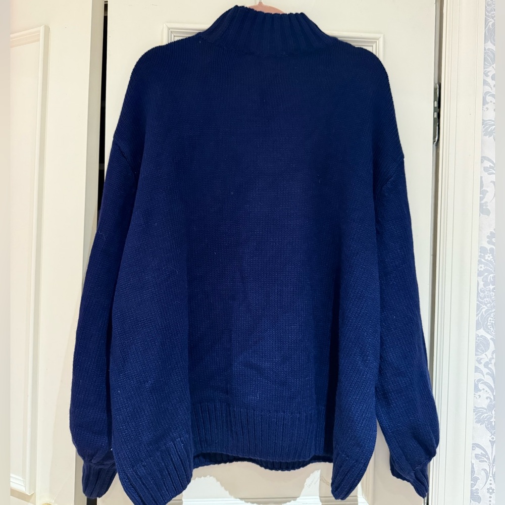 WeWoreWhat Oversized Mock Neck Sweater S/M